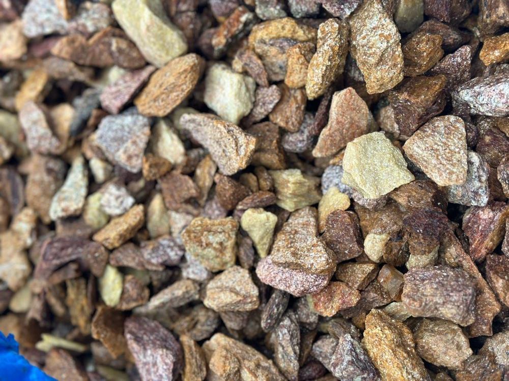 Златолит персиковый декоративная каменная крошка купить в Астрахани