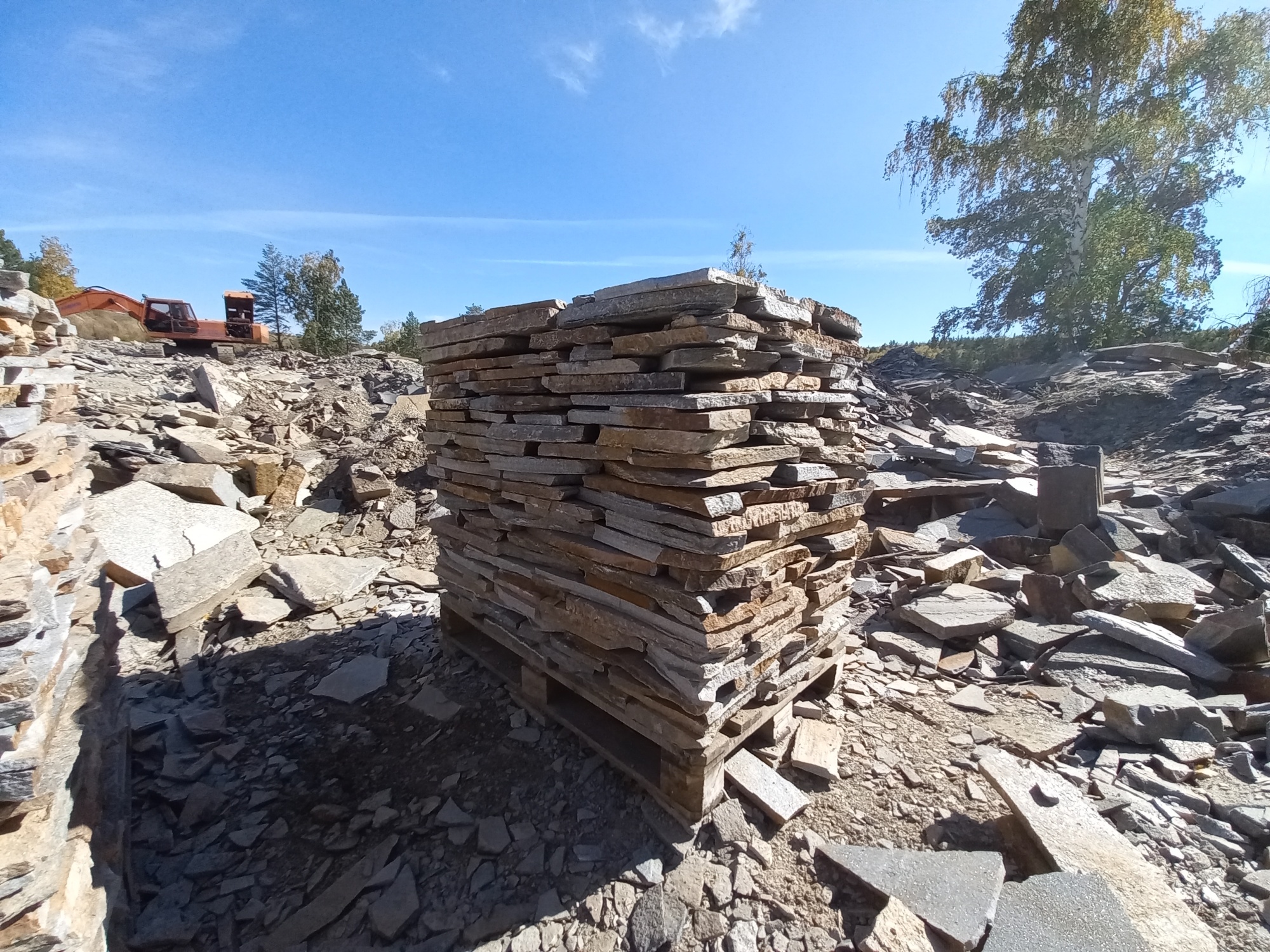 Плитняк златолит серебристый для мощения на бетон купить в Астрахани