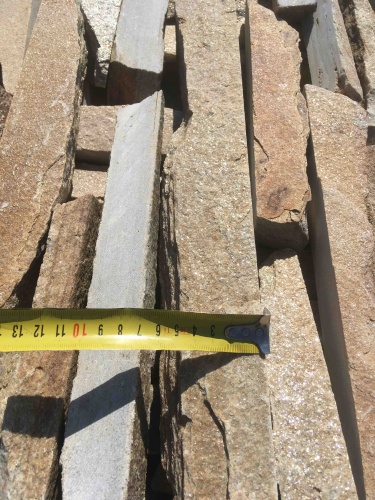 Горбушка златолит золотистый для облицовки купить в Астрахани