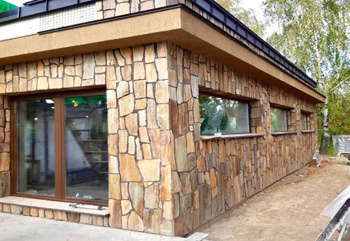 Плитняк кора дерева для фасада купить в Астрахани