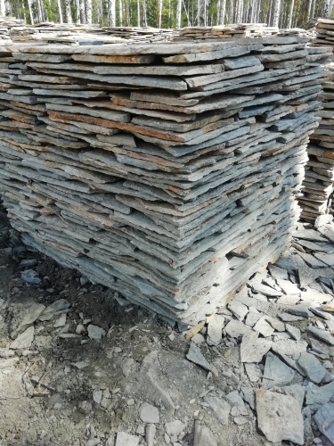 Плитняк златолит Уральский для цоколя, отмостки купить в Астрахани