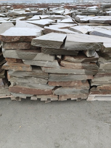 Плитняк песчаник серо-зелёный для мощения 60-65 мм купить в Астрахани